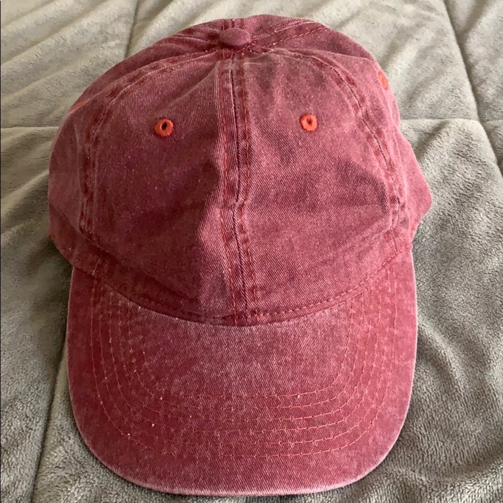 Distressed baseball cap